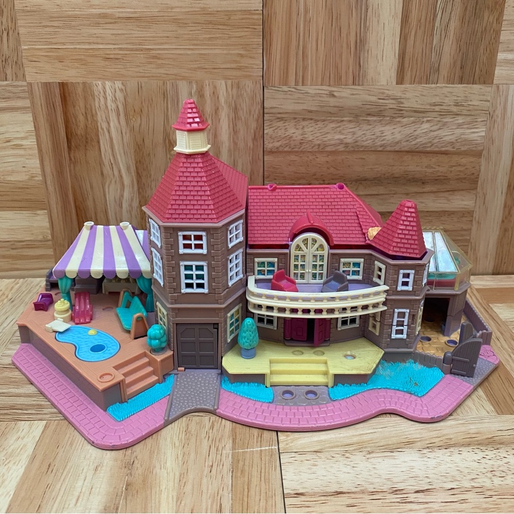 Vintage Bluebird Toys Polly Pocket Magical Mansion Playset NO FIGURINES